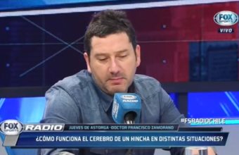 “¿Qué pasa en el cerebro de los hinchas”, es la pregunta que abordó el Dr. Francisco Zamorano en programa radial de Fox Sport