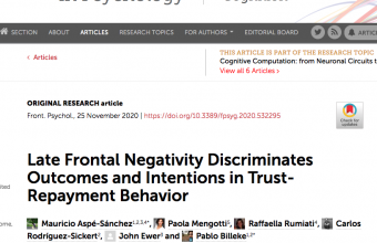 Late frontal negativity discriminates outcomes and intentions in trust-repayment behavior